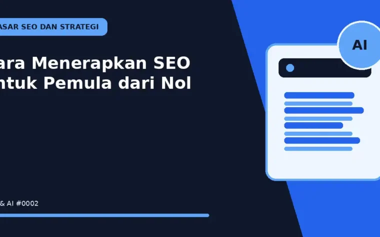 Cara Menerapkan SEO untuk Pemula dari Nol