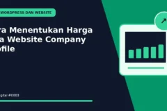 Cara Menentukan Harga Jasa Website Company Profile
