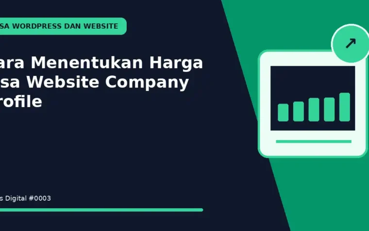 Cara Menentukan Harga Jasa Website Company Profile