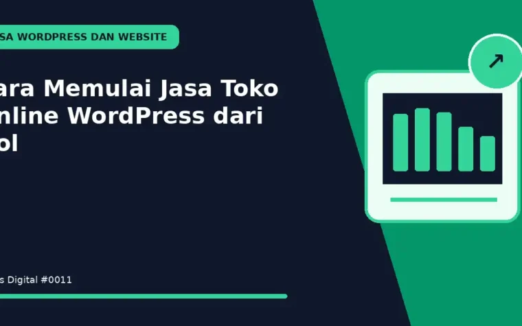 Cara Memulai Jasa Toko Online WordPress dari Nol