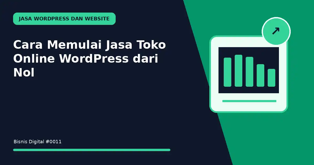 memulai jasa toko online wordpress dari nol