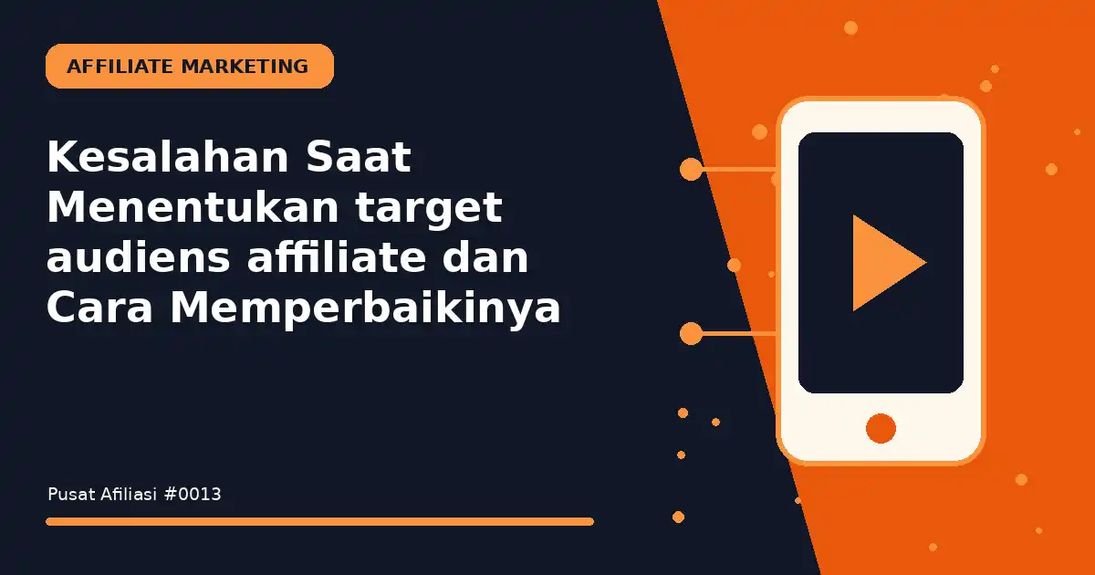 menentukan target audiens affiliate