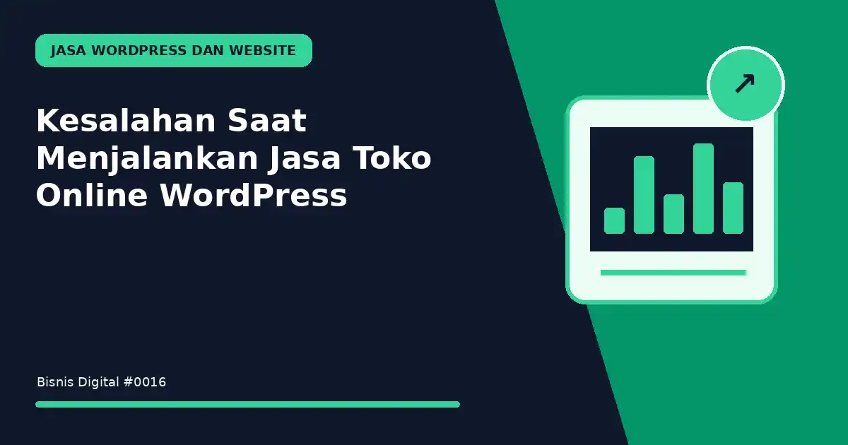 menjalankan jasa toko online wordpress