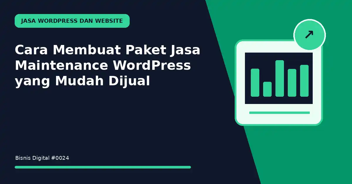 membuat paket jasa maintenance wordpress yang mudah dijual
