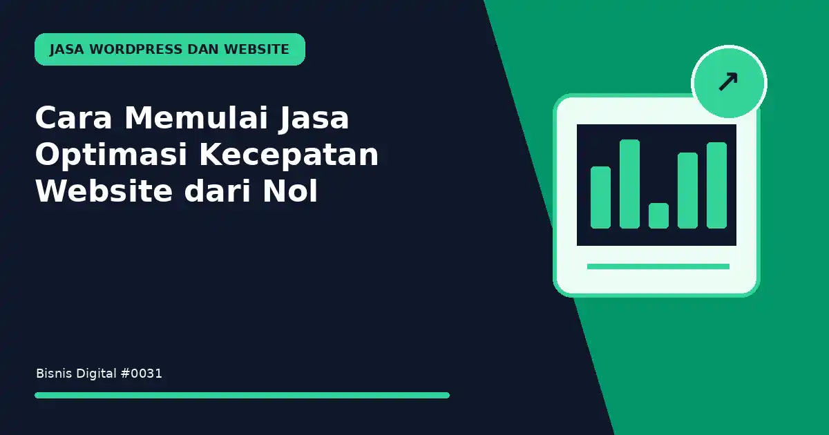 memulai jasa optimasi kecepatan website dari nol