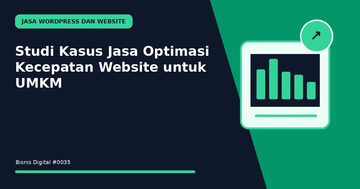 jasa optimasi kecepatan website untuk umkm