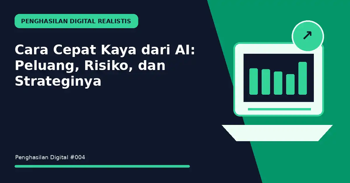 cepat kaya dari ai peluang, risiko, dan strateginya