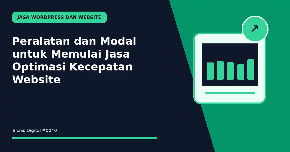 memulai jasa optimasi kecepatan website
