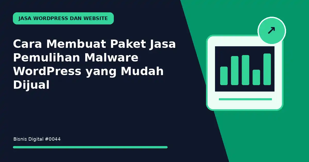 membuat paket jasa pemulihan malware wordpress yang mudah dijual