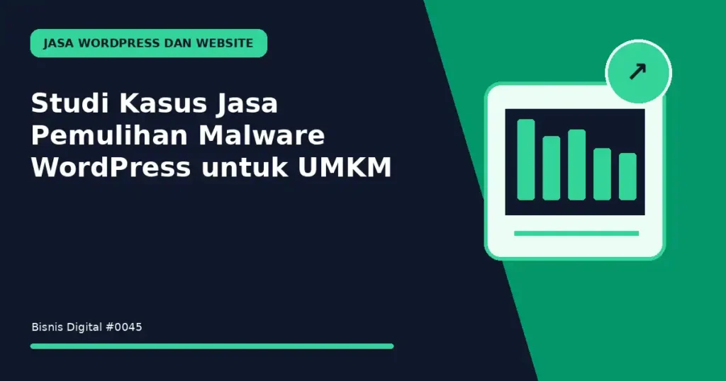 Studi Kasus Jasa Pemulihan Malware WordPress untuk UMKM
