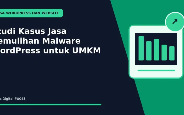 Studi Kasus Jasa Pemulihan Malware WordPress untuk UMKM
