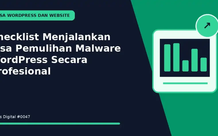 Checklist Menjalankan Jasa Pemulihan Malware WordPress Secara Profesional