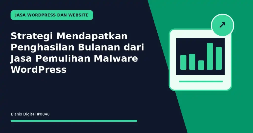 Strategi Mendapatkan Penghasilan Bulanan dari Jasa Pemulihan Malware WordPress