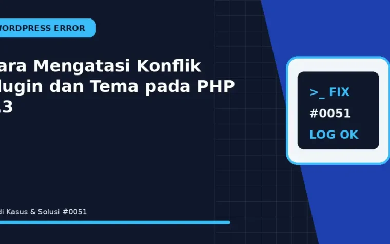 Cara Mengatasi Konflik Plugin dan Tema pada PHP 8.3