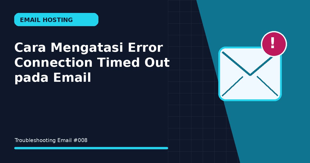 error connection timed out pada email