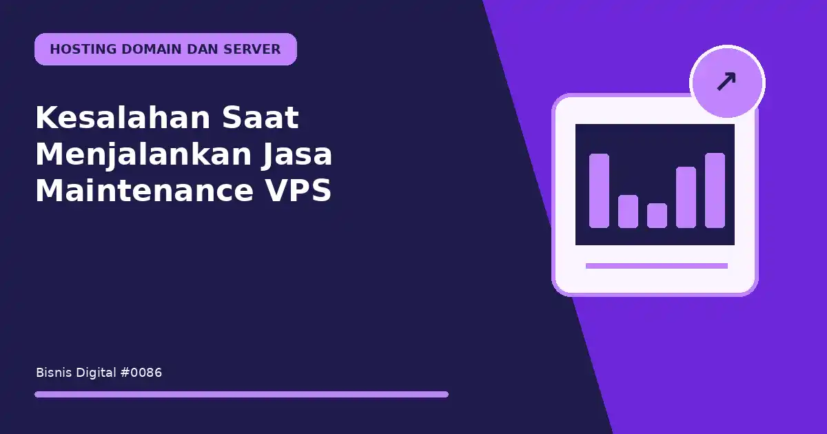 menjalankan jasa maintenance vps