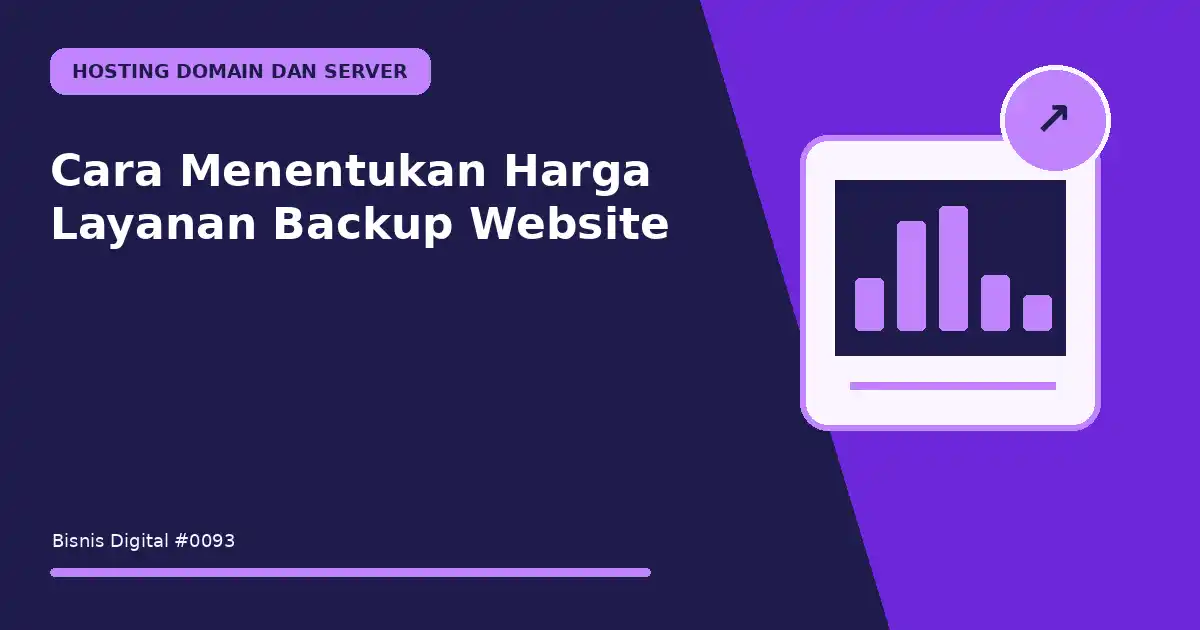 menentukan harga layanan backup website