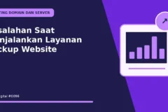 Kesalahan Saat Menjalankan Layanan Backup Website