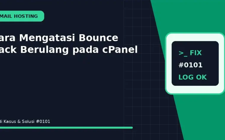 Cara Mengatasi Bounce Back Berulang pada cPanel