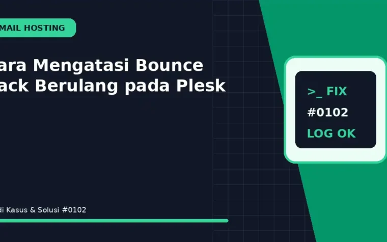 Cara Mengatasi Bounce Back Berulang pada Plesk