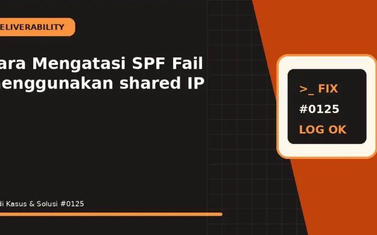 Cara Mengatasi SPF Fail menggunakan shared IP