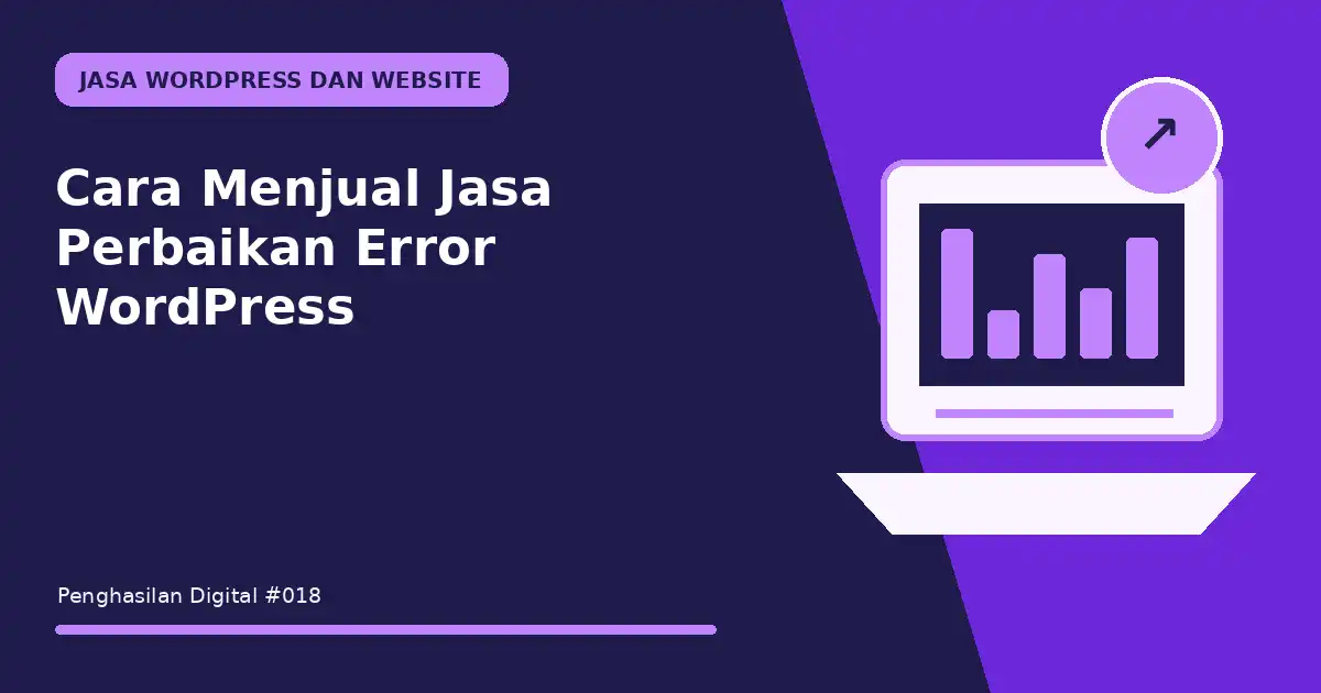 menjual jasa perbaikan error wordpress