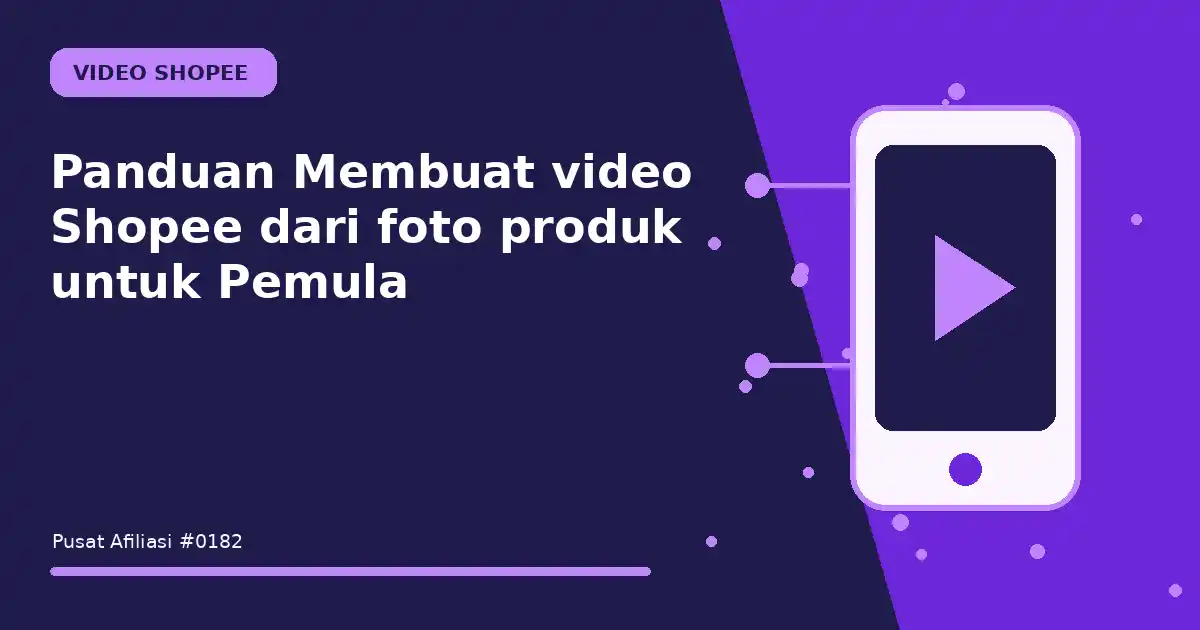 membuat video shopee dari foto produk