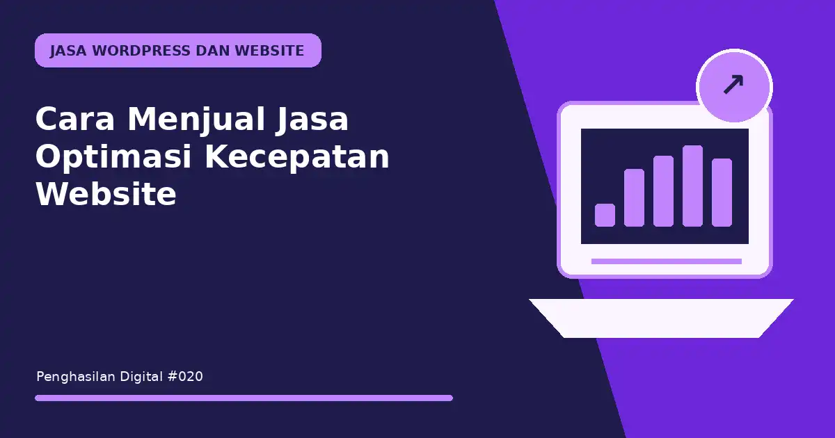 menjual jasa optimasi kecepatan website