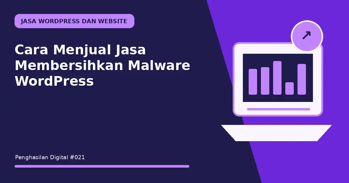 menjual jasa membersihkan malware wordpress