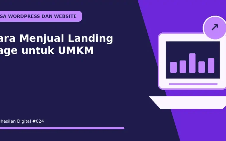 Cara Menjual Landing Page untuk UMKM