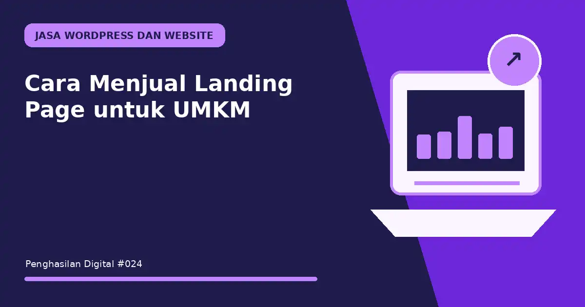 Cara Menjual Landing Page untuk UMKM