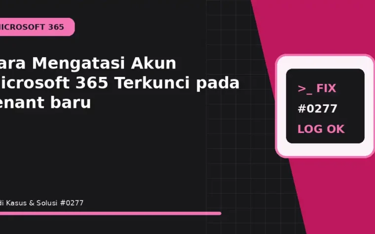 Cara Mengatasi Akun Microsoft 365 Terkunci di Exchange Online pada tenant baru