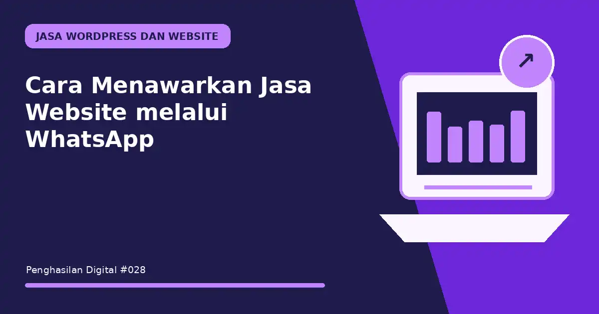 Cara Menawarkan Jasa Website melalui WhatsApp