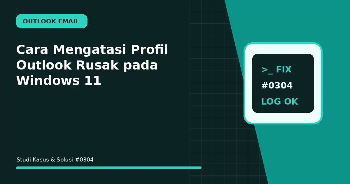 Cara Mengatasi Profil Outlook Rusak pada Windows 11