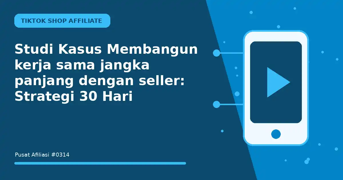 membangun kerja sama jangka panjang dengan seller