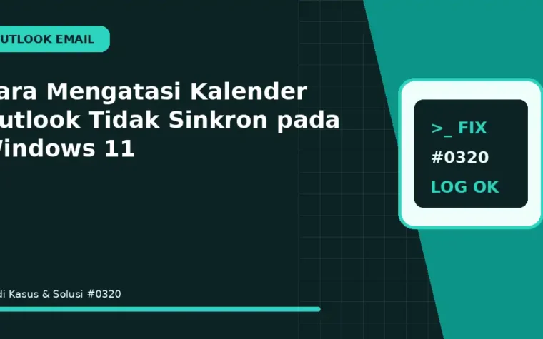Cara Mengatasi Kalender Outlook Tidak Sinkron pada Windows 11