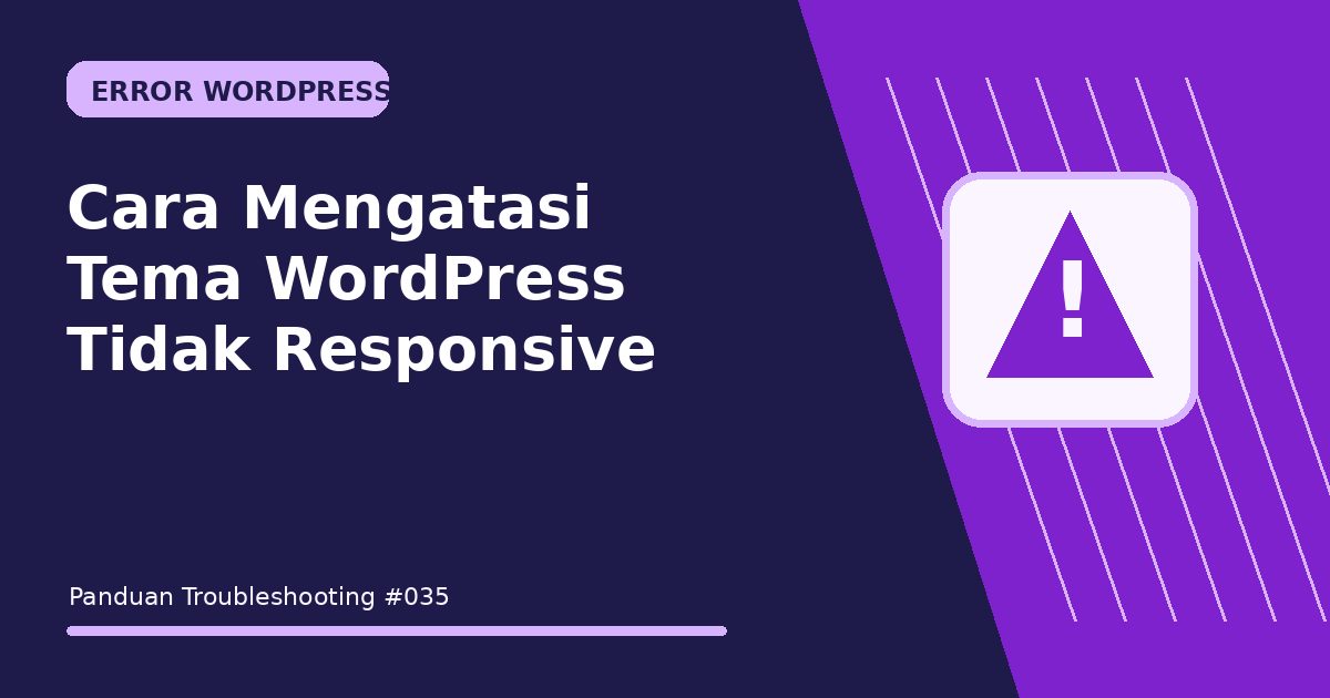 Cara Mengatasi Tema WordPress Tidak Responsive