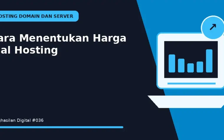 Cara Menentukan Harga Jual Hosting