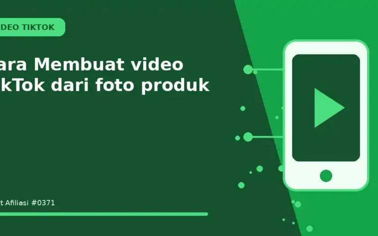 Cara Membuat video TikTok dari foto produk