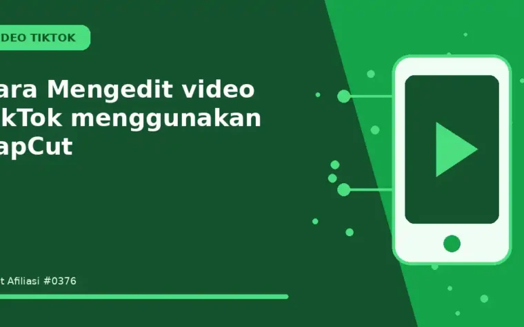 Cara Mengedit video TikTok menggunakan CapCut
