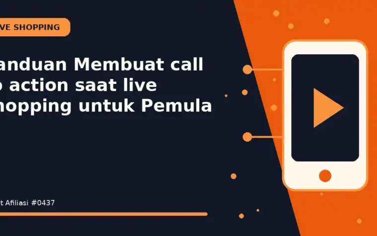 Panduan Membuat call to action saat live shopping untuk Pemula