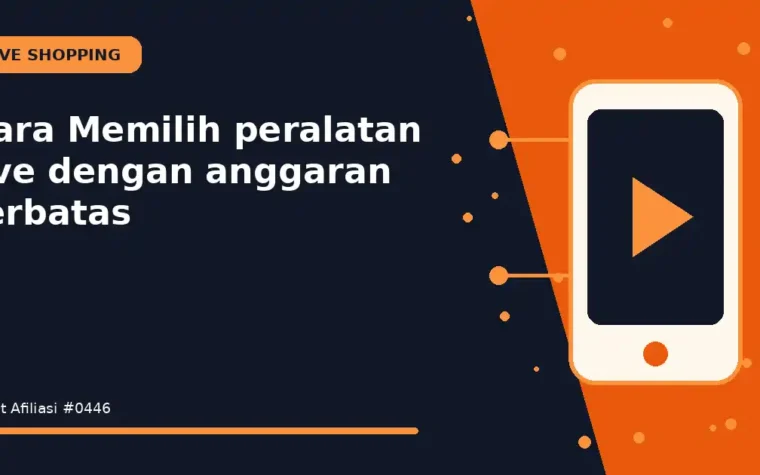 Cara Memilih peralatan live dengan anggaran terbatas