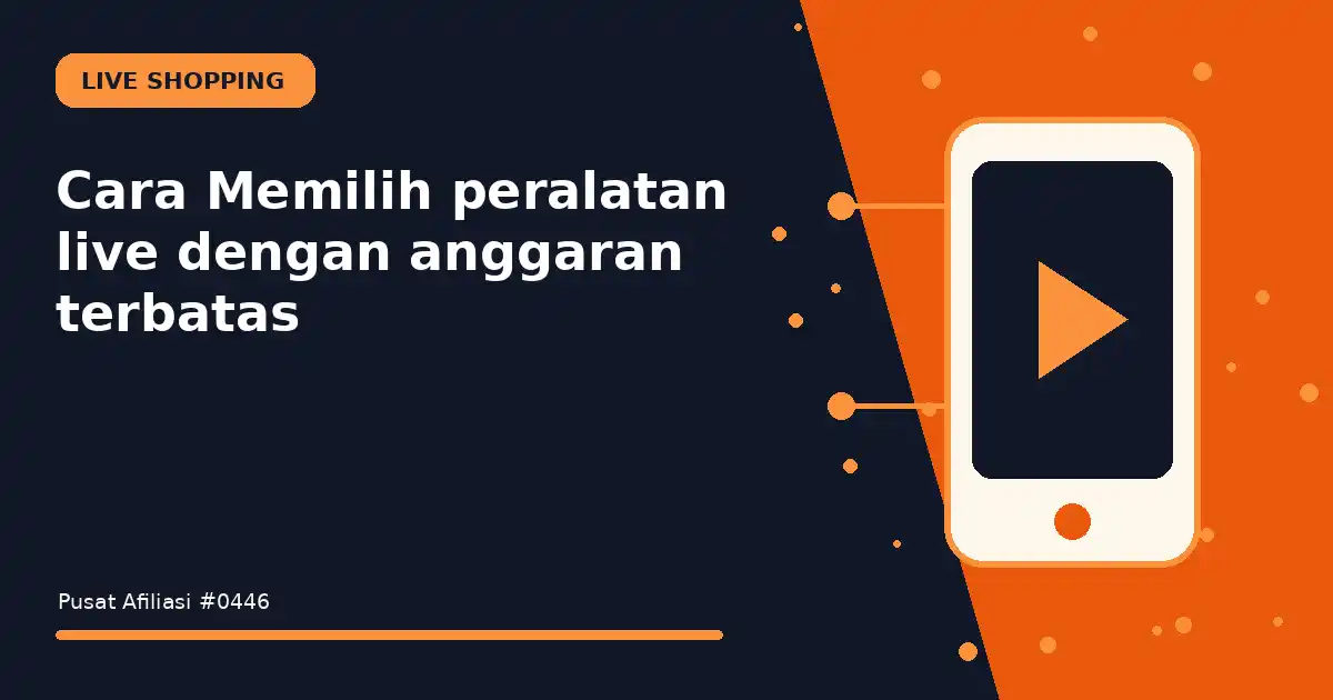 Cara Memilih peralatan live dengan anggaran terbatas