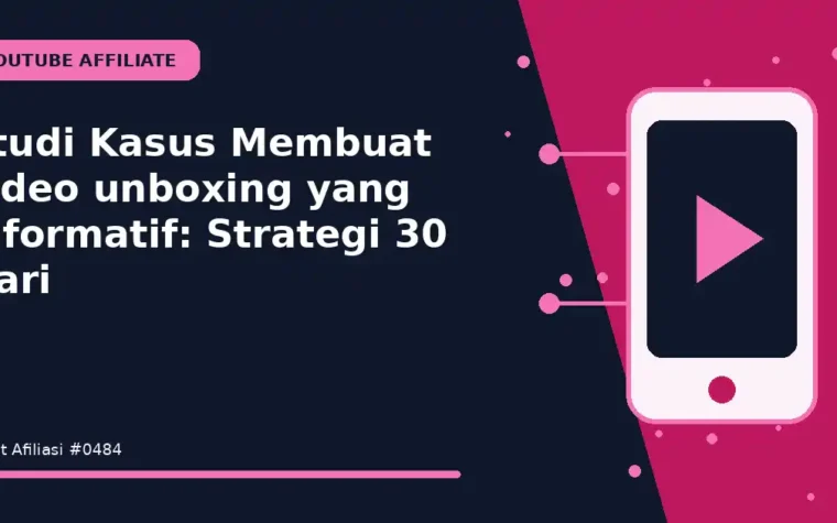 Studi Kasus Membuat video unboxing yang informatif: Strategi 30 Hari