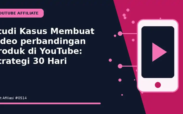 Studi Kasus Membuat video perbandingan produk di YouTube: Strategi 30 Hari