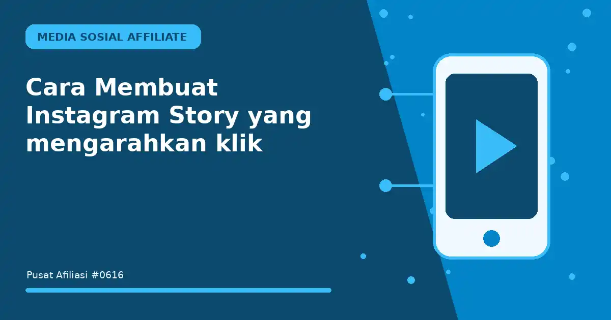 membuat instagram story yang mengarahkan klik