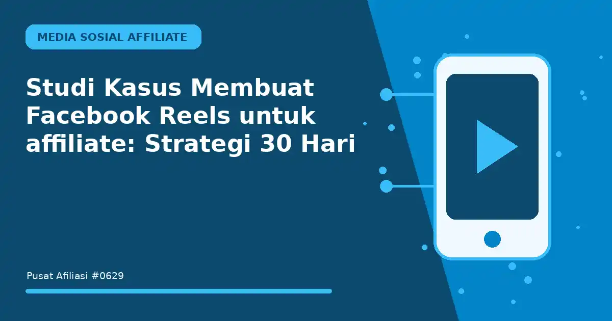 membuat facebook reels untuk affiliate