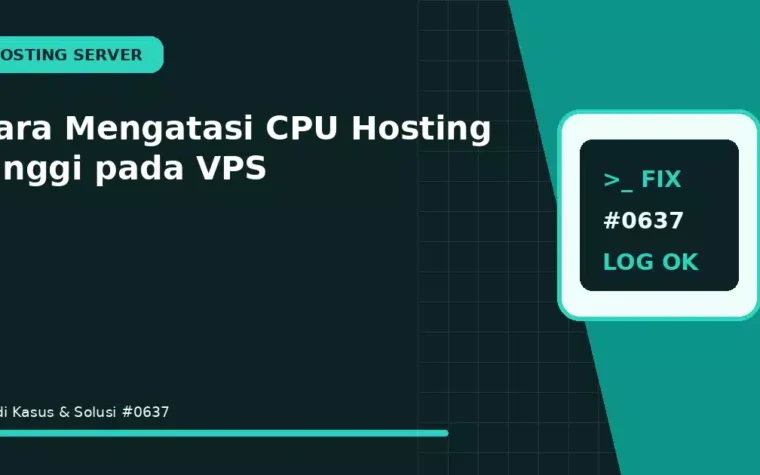 Cara Mengatasi CPU Hosting Tinggi pada VPS