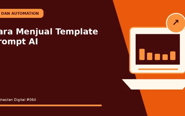 Cara Menjual Template Prompt AI