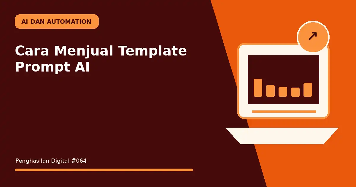Cara Menjual Template Prompt AI